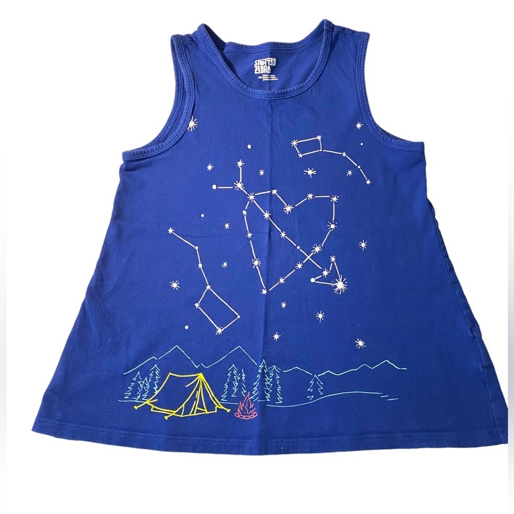 Spotted Zebra Girl’s Sleeveless Dress Sz M (8) EUC